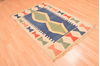 Kilim Blue Hand Knotted 39 X 57 Area Rug 100-89881 Thumb 5