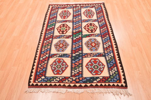 Kilim Multicolor Flat Woven 32 X 50 Area Rug 100-89883 Image 1