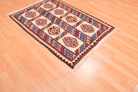Kilim Multicolor Flat Woven 32 X 50 Area Rug 100-89883 Image 5