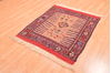 Kilim Red Square Hand Knotted 310 X 46 Area Rug 100-89884 Thumb 1
