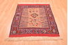 Kilim Red Square Hand Knotted 310 X 46  Area Rug 100-89884 Thumb 2