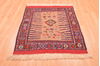 Kilim Red Square Hand Knotted 310 X 46 Area Rug 100-89884 Thumb 2