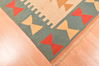 Kilim Green Hand Knotted 310 X 55  Area Rug 100-89887 Thumb 7