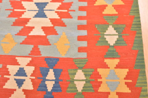 Kilim Red Flat Woven 310 X 55 Area Rug 100-89888 Image 11