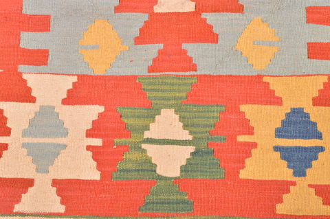 Kilim Red Flat Woven 310 X 55 Area Rug 100-89888 Image 8