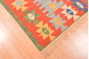 Kilim Red Flat Woven 310 X 55  Area Rug 100-89888 Thumb 10