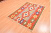 Kilim Red Flat Woven 310 X 55  Area Rug 100-89888 Thumb 2