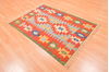 Kilim Red Flat Woven 310 X 55 Area Rug 100-89888 Thumb 3
