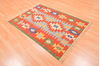 Kilim Red Flat Woven 310 X 55  Area Rug 100-89888 Thumb 3