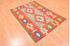 Kilim Red Flat Woven 310 X 55  Area Rug 100-89888 Thumb 5