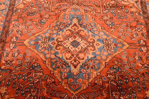 Nahavand Brown Hand Knotted 67 X 97 Area Rug 100-89889 Image 10