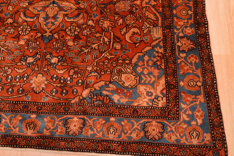 Nahavand Brown Hand Knotted 67 X 97 Area Rug 100-89889 Image 12