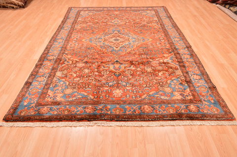 Nahavand Brown Hand Knotted 67 X 97 Area Rug 100-89889 Image 4