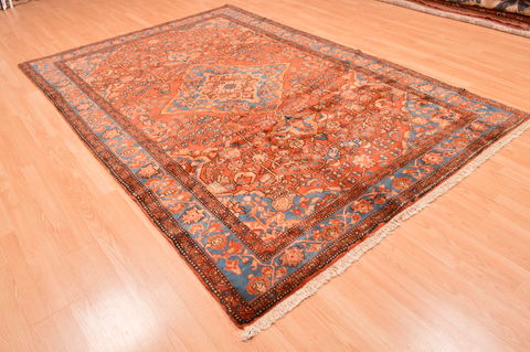 Nahavand Brown Hand Knotted 67 X 97 Area Rug 100-89889 Image 5