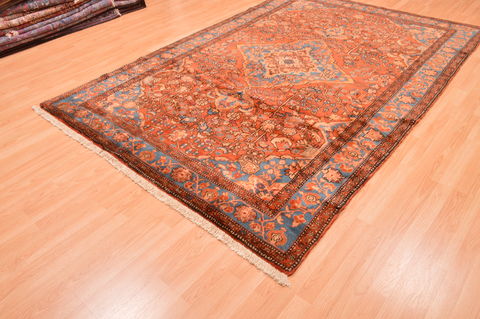 Nahavand Brown Hand Knotted 67 X 97 Area Rug 100-89889 Image 6