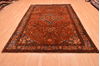 Nahavand Brown Hand Knotted 67 X 97 Area Rug 100-89889 Thumb 1