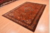 Nahavand Brown Hand Knotted 67 X 97 Area Rug 100-89889 Thumb 2
