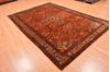 Nahavand Brown Hand Knotted 67 X 97 Area Rug 100-89889 Thumb 3