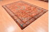 Nahavand Brown Hand Knotted 67 X 97 Area Rug 100-89889 Thumb 5