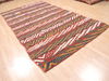 Kilim Red Flat Woven 62 X 116  Area Rug 100-89890 Thumb 3