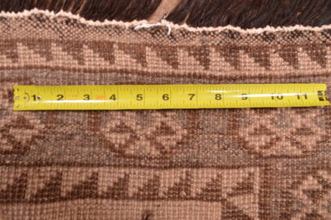 Gabbeh Brown Hand Knotted 36 X 63  Area Rug 100-89895 Image 16