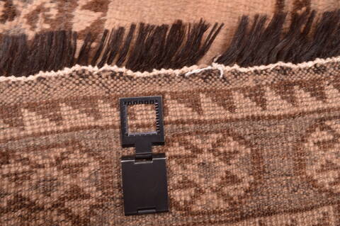 Gabbeh Brown Hand Knotted 36 X 63  Area Rug 100-89895 Image 17