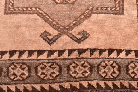 Gabbeh Brown Hand Knotted 36 X 63  Area Rug 100-89895 Image 5