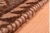Gabbeh Brown Hand Knotted 36 X 63  Area Rug 100-89895 Thumb 13