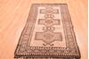Gabbeh Brown Hand Knotted 36 X 63  Area Rug 100-89895 Thumb 1