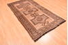 Gabbeh Brown Hand Knotted 36 X 63  Area Rug 100-89895 Thumb 8