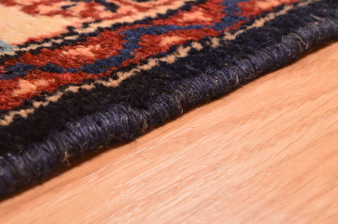 Nahavand Blue Runner Hand Knotted 33 X 157 Area Rug 100-89897 Image 14