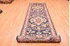 Nahavand Blue Runner Hand Knotted 33 X 157 Area Rug 100-89897 Thumb 5