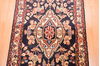 Nahavand Blue Runner Hand Knotted 33 X 157  Area Rug 100-89897 Thumb 8