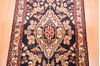 Nahavand Blue Runner Hand Knotted 33 X 157 Area Rug 100-89897 Thumb 8