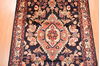Nahavand Blue Runner Hand Knotted 33 X 157  Area Rug 100-89897 Thumb 9