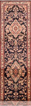 Persian Nahavand Blue Runner 16 to 20 ft Wool Carpet 89897