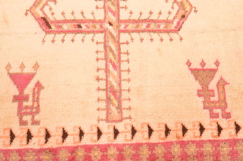 Gabbeh Red Hand Knotted 310 X 59 Area Rug 100-89902 Image 11