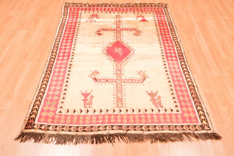 Gabbeh Red Hand Knotted 310 X 59 Area Rug 100-89902 Image 7