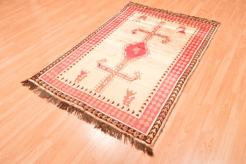 Gabbeh Red Hand Knotted 310 X 59 Area Rug 100-89902 Image 8