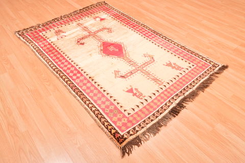 Gabbeh Red Hand Knotted 310 X 59 Area Rug 100-89902 Image 9