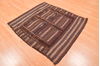 Baluch Brown Square Flat Woven 41 X 46 Area Rug 100-89903 Thumb 3