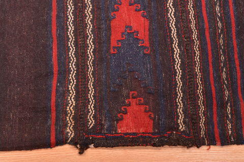 Kilim Brown Flat Woven 27 X 57 Area Rug 100-89907 Image 8