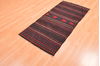 Kilim Brown Flat Woven 27 X 57  Area Rug 100-89907 Thumb 2