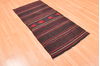 Kilim Brown Flat Woven 27 X 57  Area Rug 100-89907 Thumb 5