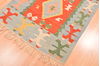 Kilim Blue Hand Knotted 38 X 56 Area Rug 100-89908 Thumb 11