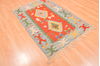 Kilim Blue Hand Knotted 38 X 56 Area Rug 100-89908 Thumb 5