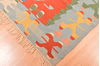 Kilim Blue Hand Knotted 38 X 56 Area Rug 100-89908 Thumb 7