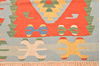 Kilim Blue Hand Knotted 38 X 56 Area Rug 100-89908 Thumb 8