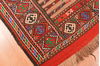 Kilim Red Square Hand Knotted 36 X 45  Area Rug 100-89911 Thumb 5