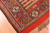 Kilim Red Square Hand Knotted 36 X 45 Area Rug 100-89911 Thumb 5
